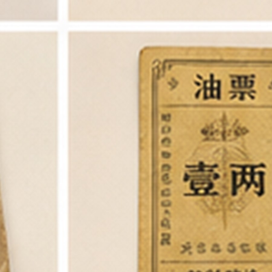 清式地方粮票套组 · 品相完整