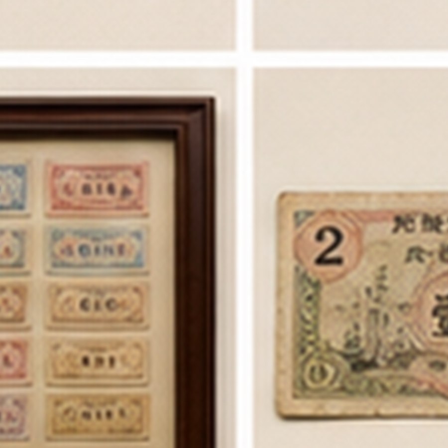 馆藏级肉票旧券 · 收藏佳品