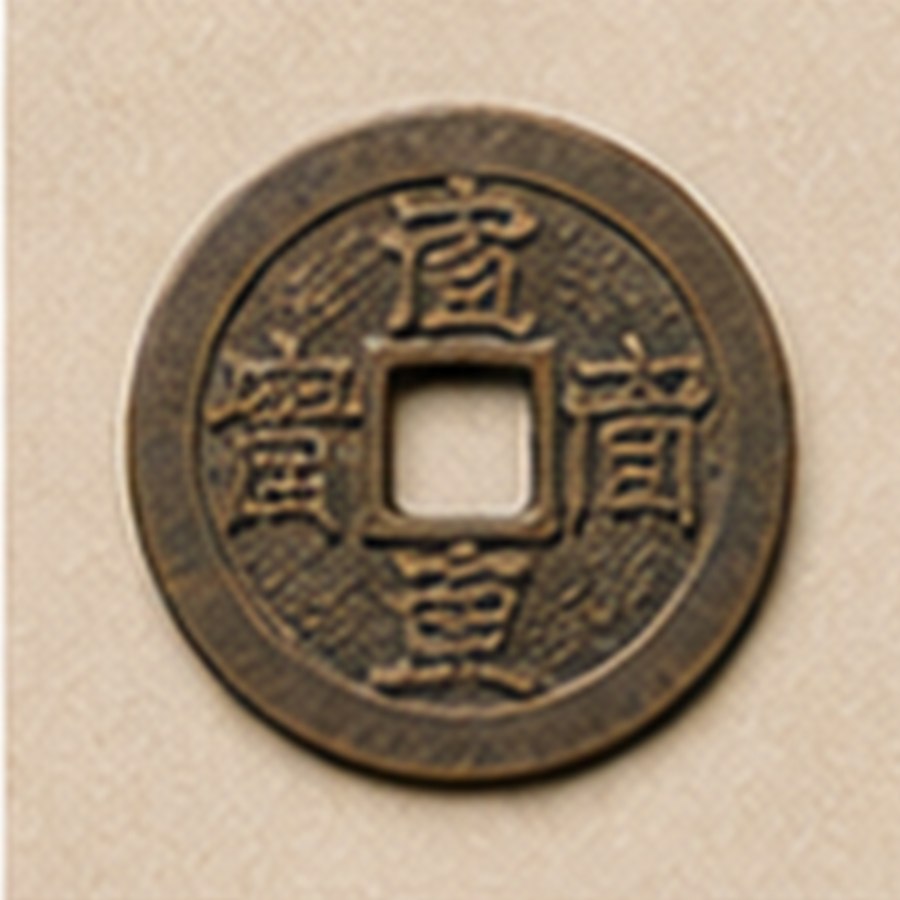 精品咸丰重宝 · 包浆自然