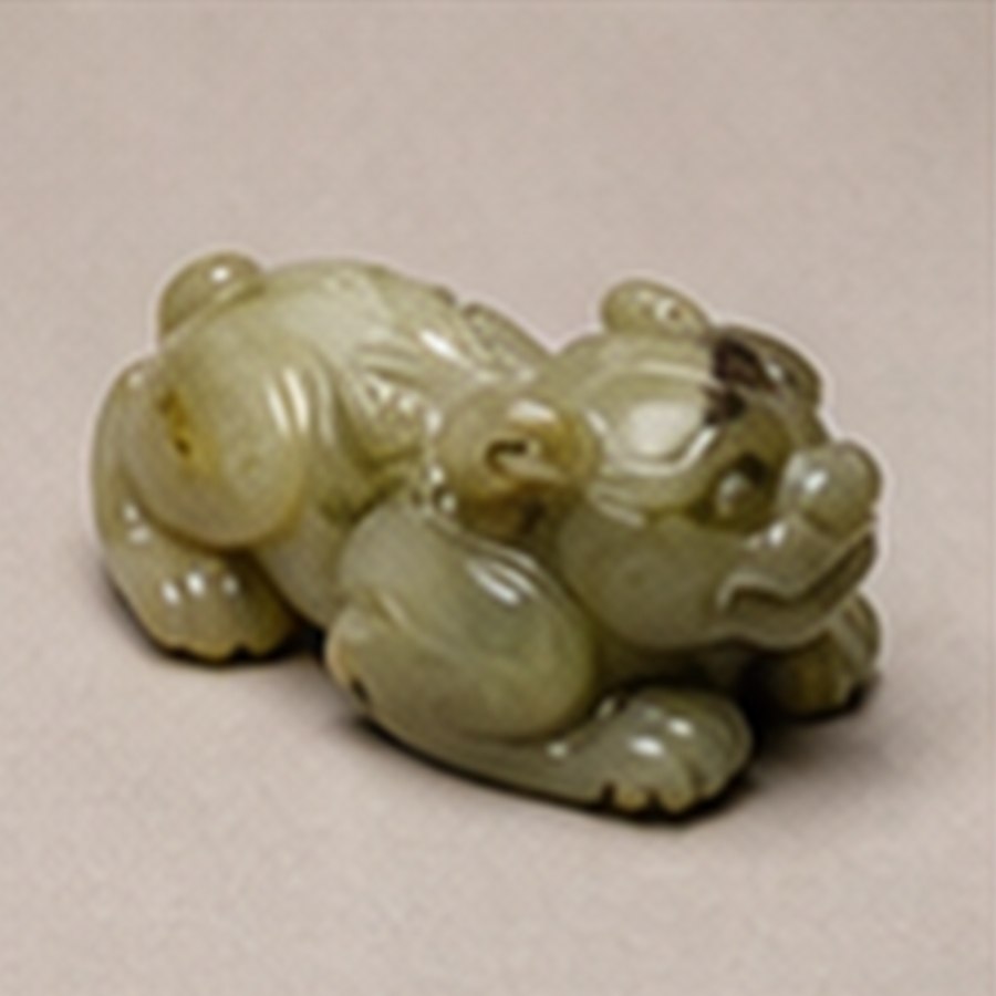 雅藏白玉龙纹璧 · 收藏佳品