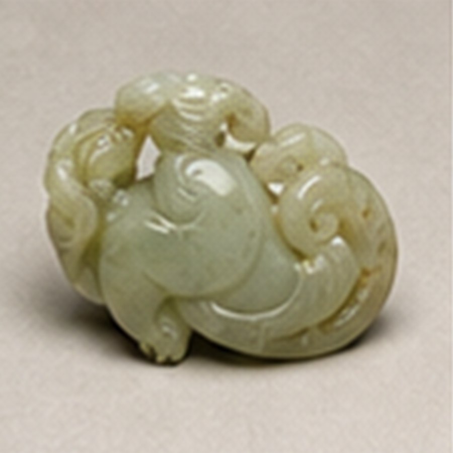精品白玉童子把件 · 色泽温润