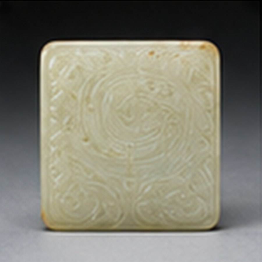 馆藏级白玉龙纹璧 · 收藏佳品